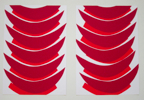 2015 Adhesive foil on paper 2x 42x30cm